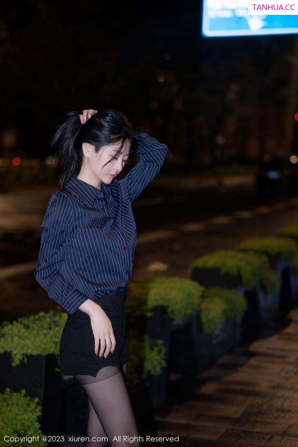   [XiuRen]高清写真图 2023.02.10 No.6246 谢小蒽 黑丝美腿第55张图片